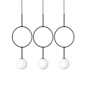 Lampa wisząca ISUULLA C czarny G9 - UMMO Lighting