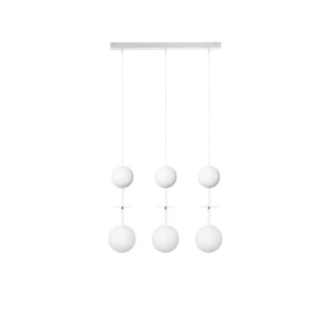Lampa wisząca OIO A 3L biały G9 - UMMO Lighting