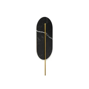 Kinkiet ROKKE STONE czarny (desire black gres) G9 - UMMO Lighting
