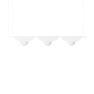 Lampa wisząca SALLO C biały G9 - UMMO Lighting