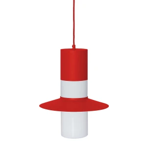 Lampa wisząca CAPONIO A czerwonopomarańczowy E27 - UMMO Lighting