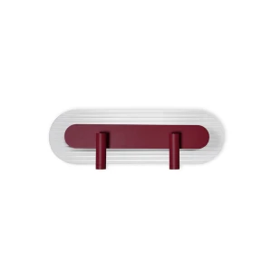 Kinkiet RIFLO W D burgundowy - UMMO Lighting