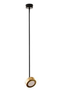 Lampa wisząca Bar 1 M 82 cm czarno-złoty 1xGX53 – Sigma