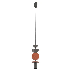 Lampa wisząca DROPS COLOR C 1xGU10 R50 jedwabisty grafit 11196 Nowodvorski