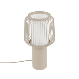 Lampa stołowa NOME 1xE27 beżowa 12252 Nowodvorski