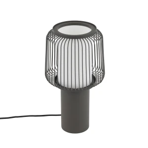 Lampa stołowa NOME 1xE27 jedwabisty grafit 12253 Nowodvorski