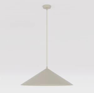 Lampa sufitowa Emibig Mono 1L mokka z białym kloszem 1×E14