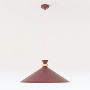 Lampa wisząca Emibig Olivo 1L burgundowa 1×GX53