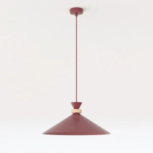 Lampa wisząca Emibig Olivo 1M burgundowa 1×GX53