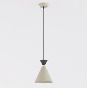 Lampa wisząca Emibig Klever 1 mokka-czarna 1×E14