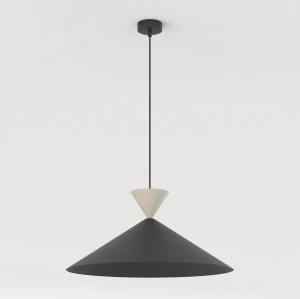 Lampa wisząca Emibig Ralf 1L czarno-mokka 1×GX53