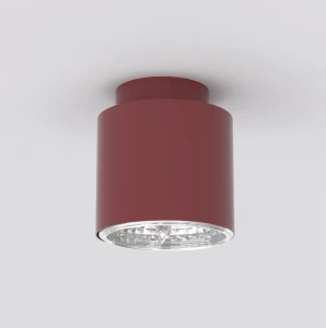 Lampa sufitowa Emibig Nano 1 burgundowa 1×AR-111