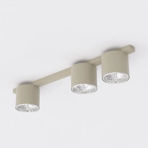 Lampa sufitowa Emibig Nano 3 mokka 3×AR-111