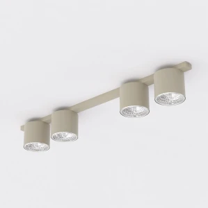 Lampa sufitowa Emibig Nano 4 mokka 4×AR-111
