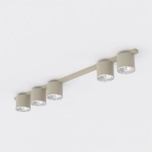 Lampa sufitowa Emibig Nano 5 mokka 5×AR-111