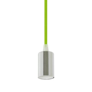 Oprawa Wisząca V-TAC Chrom Metal Cup Zielony VT-7338  5 Lat Gwarancji