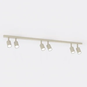 Lampa sufitowa Emibig Flash 6 mokka 6×GU10