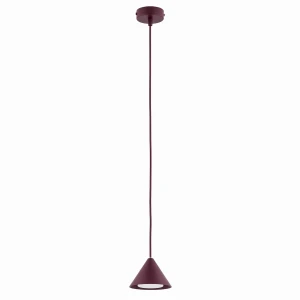 Lampa wisząca Emibig Elit 1 burgundowa 1×GX53