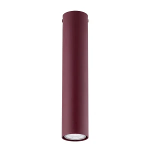 Lampa sufitowa Emibig Tecno 1M burgundowa 1×GU10