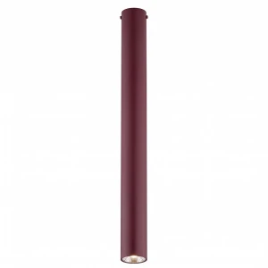 Lampa sufitowa Emibig Tecno 1XL burgundowa 1×GU10