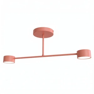 Lampa sufitowa Emibig Halo 2 koralowa 2×GX53