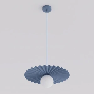 Lampa wisząca Emibig Umbra 1 pudrowoniebieska 1×G9