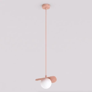 Lampa wisząca Emibig Flora 1 koralowa 1×G9