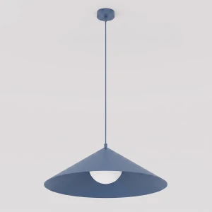 Lampa wisząca Emibig Mono 1L pudrowoniebieska 1×E14