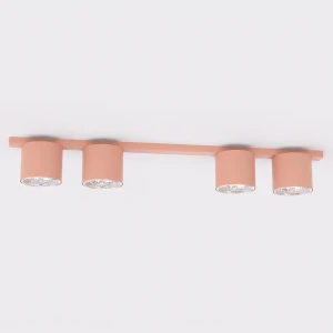 Lampa sufitowa Emibig Nano 4 koralowa 4×AR-111