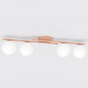 Lampa sufitowa Emibig Kairo 4 koralowa 4×E14