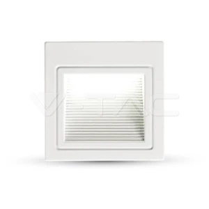 Oprawa schodowa LED 3W kwadratowa biała 4000K VT-1143 - V-TAC