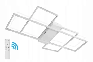 Lampa sufitowa LED Roma 123W z pilotem biała DO-545-UNIW - DomenoLED