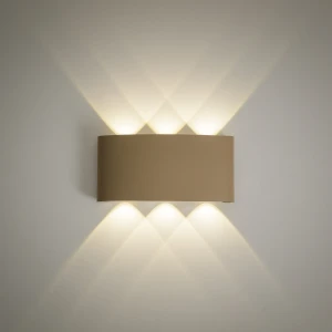 Kinkiet zewnętrzny LED Arrow beżowy 3000K IP54 18326 - TK Lighting