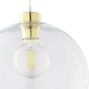 Lampa wisząca Cubus transparentna 30 cm 1xE27 2742 - TK Lighting