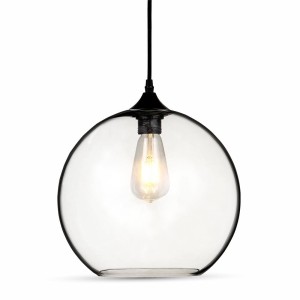 Oprawa Wisząca V-TAC Globe Szkło Transparent fi300mm VT-7302  5 Lat Gwarancji