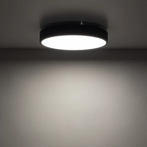Plafon LED Velis 24W 1100lm CCT IP54 czarny 30 cm 18280 - TK Lighting