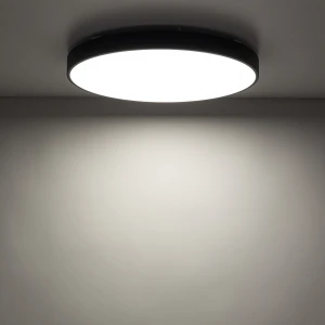 Plafon LED Velis 40W 2700lm CCT IP54 czarny 50 cm 18288 - TK Lighting