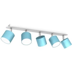 Lampa sufitowa Dixie niebiesko-biała 60 cm 5xGX53 MLP7608 - Milagro