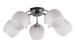 Lampa sufitowa Zachera biała 5xE27 35-77943 - Candellux