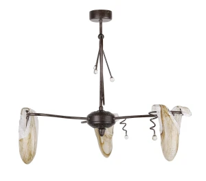 Lampa wisząca Magma patyna szklane klosze 3xG9 33-84784 - Candellux