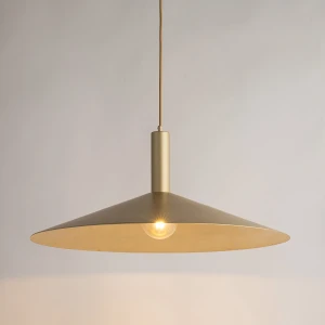 Lampa wisząca Capri M złoty 1xE27 – Sigma
