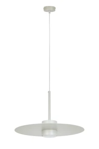 Lampa wisząca Charlie L szary beż 1xGX53 – Sigma