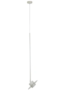 Lampa wisząca Charlie M 200 cm szary beż 1xGX53 – Sigma