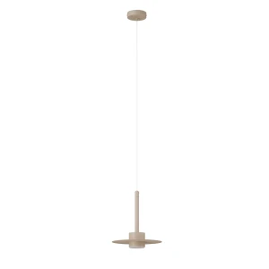 Lampa wisząca Charlie M ciepły beż 1xGX53 – Sigma