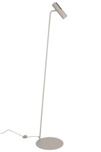 Lampa podłogowa Leda szary beż 1xGU10 – Sigma