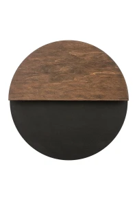 Kinkiet Luna S czarny z wenge LED – Sigma
