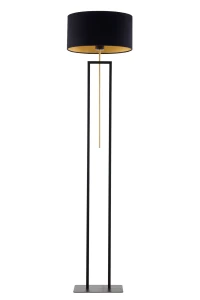 Lampa podłogowa Marii czarno-złoty 1xE27 – Sigma