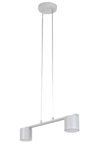 Lampa wisząca Mila 2 szary beż 2xGX53 – Sigma