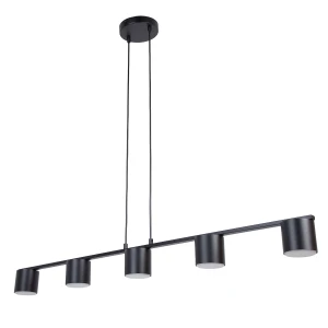 Lampa wisząca Mila 5 czarny 5xGX53 – Sigma