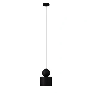 Lampa wisząca Mosaic B 1 czarny 1xE27 – Sigma
